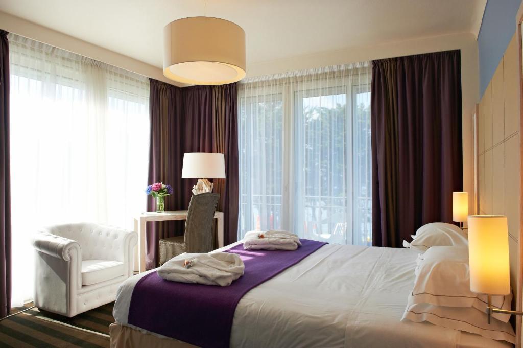 Hotel Kastel & Spa Avec Piscine D'Eau De Mer Chauffee Benodet Room photo
